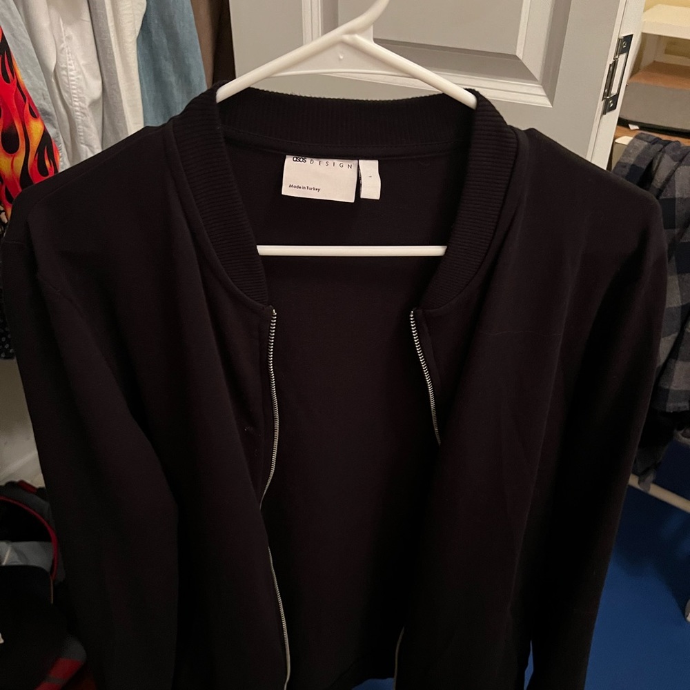 ASOS Men’s Fitted Bomber Jacket